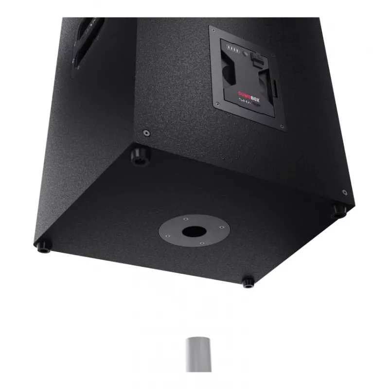 Sharp CP-LS200 draagbare/feestluidspreker zwart 200 W