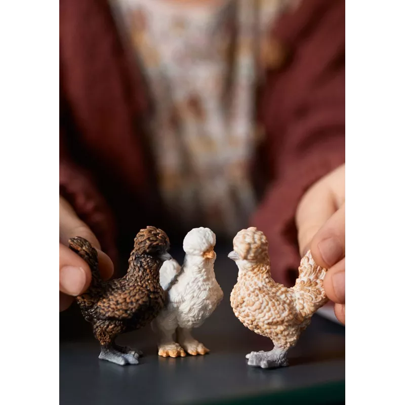 Speelfiguren Schleich FARM WORLD Hühnerfreunde veelkleurig 42574