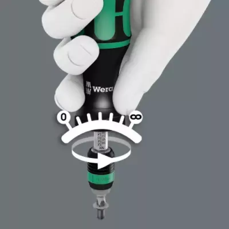 Momentschroevendraaier Wera 7400 Kraftform 105 mm