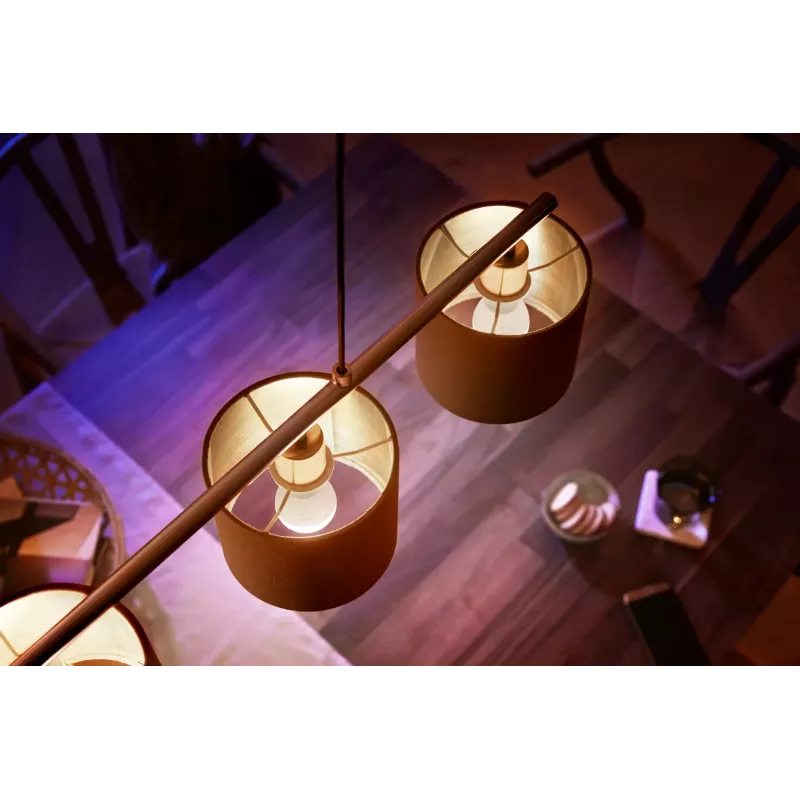 Philips Hue White E14 Luster ledlamp, P45, 5,7 W, 470 lm (2 st.)