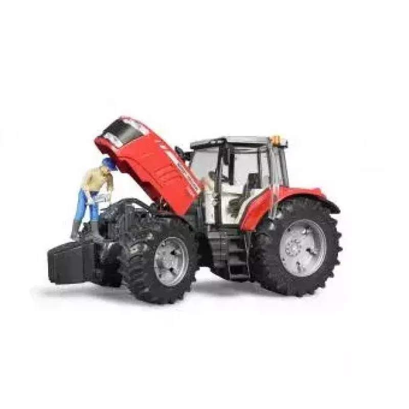 Speelgoedtractor BRUDER Massey Ferguson 7624