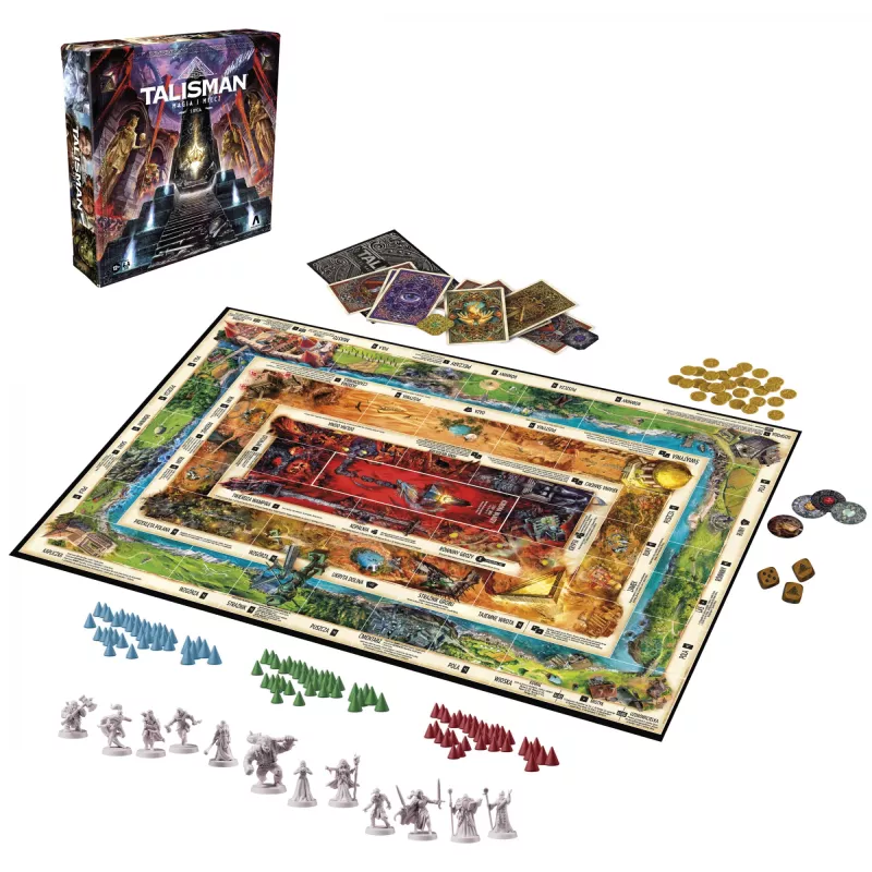 Hasbro Gaming Avalon Hill Talisman – Het magische avontuur bordspel, 5e editie