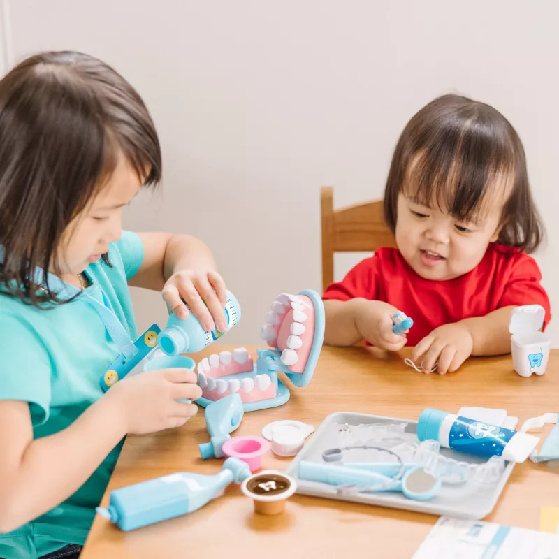 Speelgoed tandartsset Spinmaster Melissa & Doug Super Smile Dentist, geschikt vanaf 3 jaar, meerkleurig