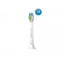 Tandenborstelopzetstukken Philips HX6068/87 Optimal White, 8 stuks, wit, middelharde borstelharen, vervangingsinterval 3 maanden