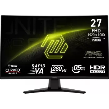 MSI MAG 274CXF computermonitor 68,6 cm (27 inch) 1920 x 1080 pixel Full HD zwart