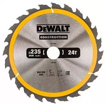 Cirkelzaagblad DeWALT DT1954-QZ 23,5 cm 1 stuk