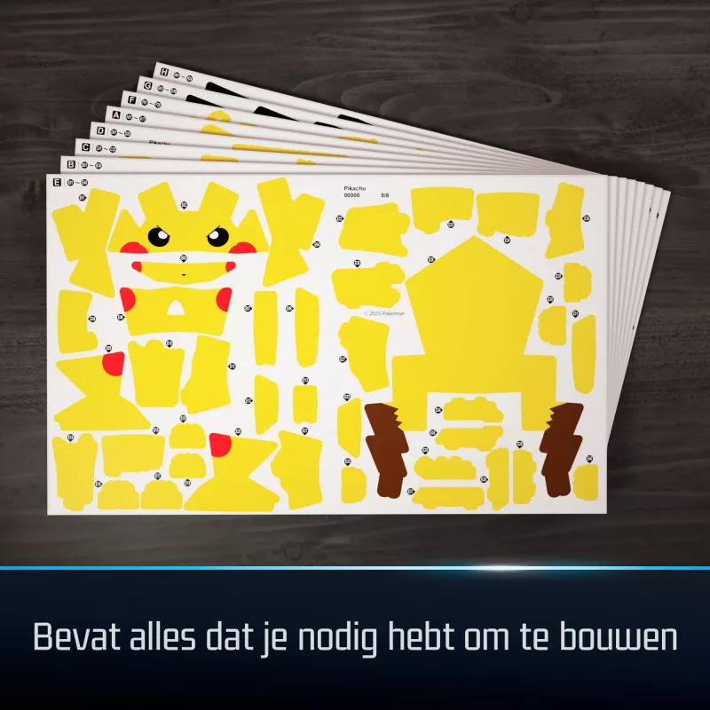 Spin Master 4D Build Pokémon Pikachu bouwfiguur, vanaf 12 jaar