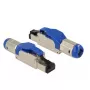 Draadverbinder RJ-45 DeLOCK 86487 blauw zilver