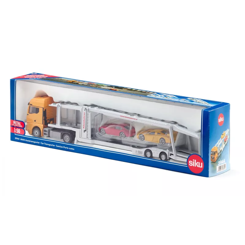 Siku MAN autotransporter autotransporter model voorgemonteerd 1:50