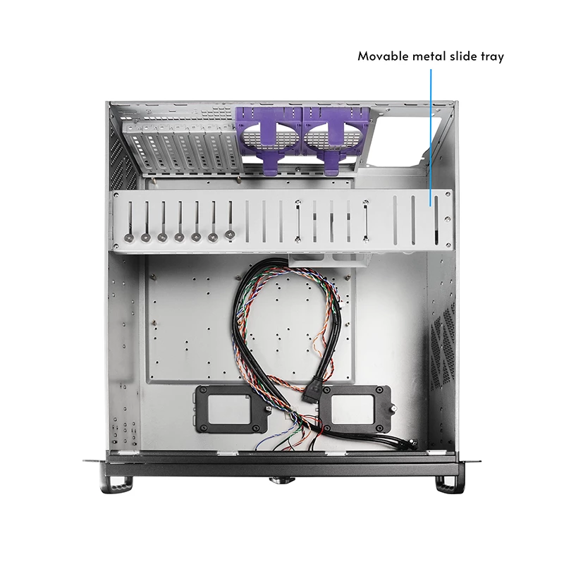 Chieftec UNC-409S-AIO-OP computerbehuizing rack zwart
