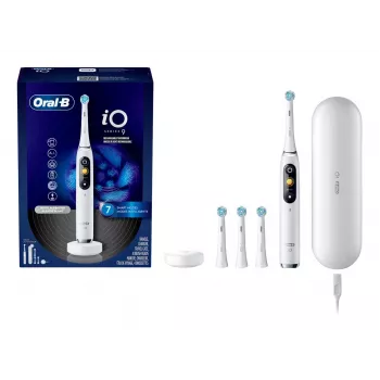 Elektrische tandenborstel Oral‑B iO Series 9 Luxe Edition — White Alabaster