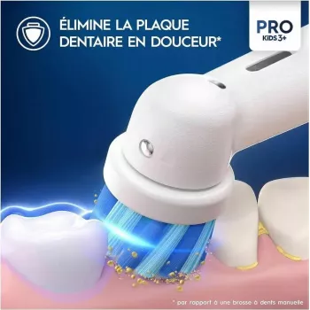Oral-B Kids Pro Kids3+ 4 stuks meerkleurig, wit