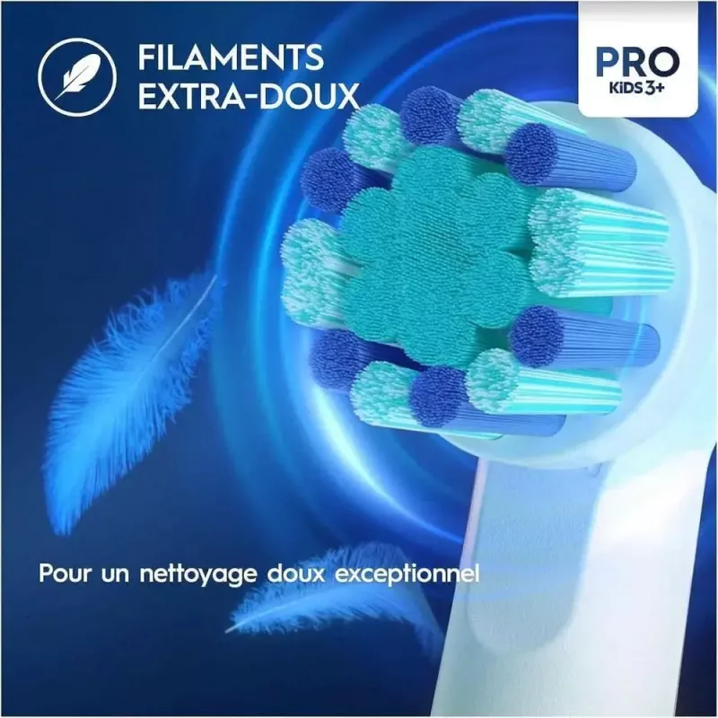 Oral-B Kids Pro Kids3+ 4 stuks meerkleurig, wit