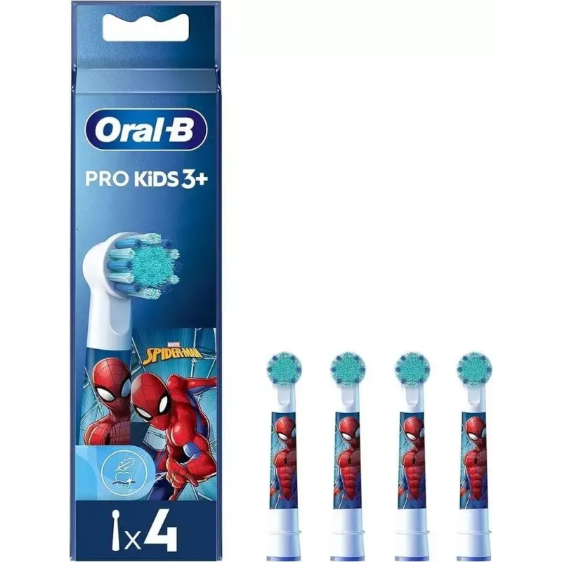Oral-B Kids Pro Kids3+ 4 stuks meerkleurig, wit