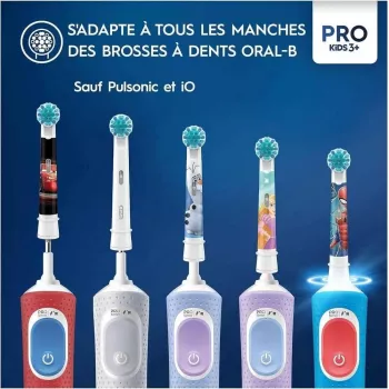 Oral-B Kids Pro Kids3+ 4 stuks meerkleurig, wit