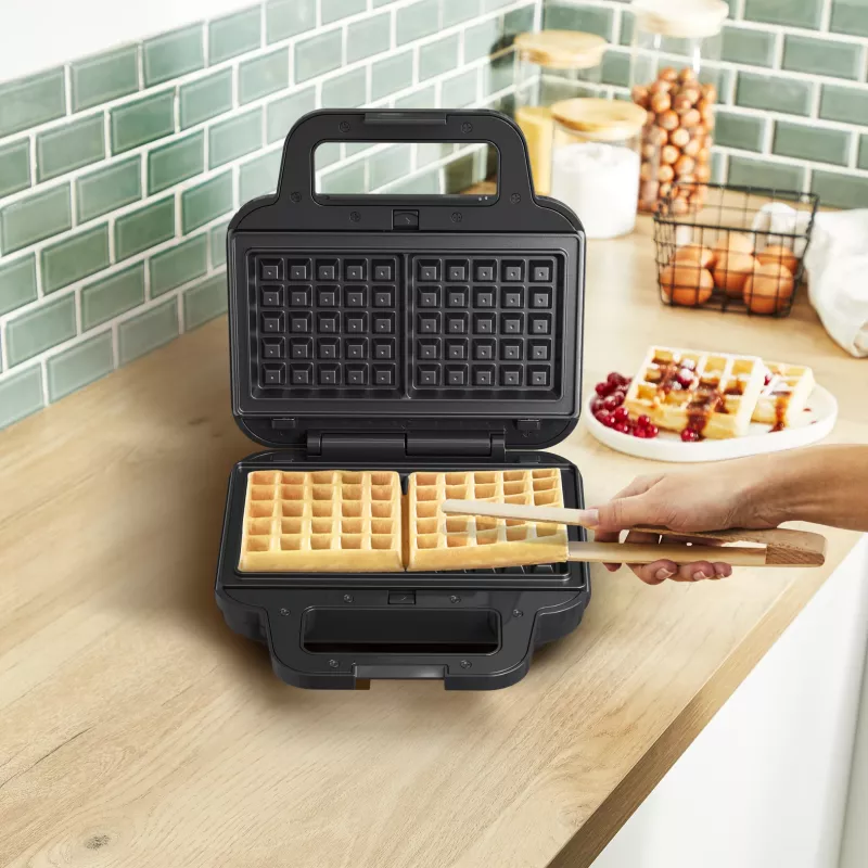 Tefal SW383D10 sandwichmaker 700 W zwart, rvs