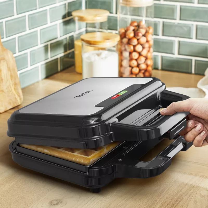 Tefal SW383D10 sandwichmaker 700 W zwart, rvs