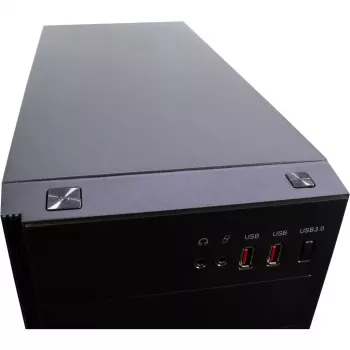 PC-behuizing Inter-Tech B-42 Midi Tower zwart