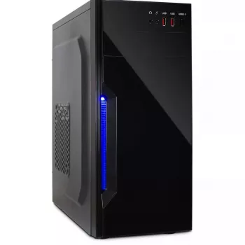 PC-behuizing Inter-Tech B-42 Midi Tower zwart