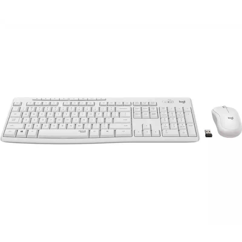 Draadloze toetsenbord- en muiscombinatie Logitech MK295 Silent