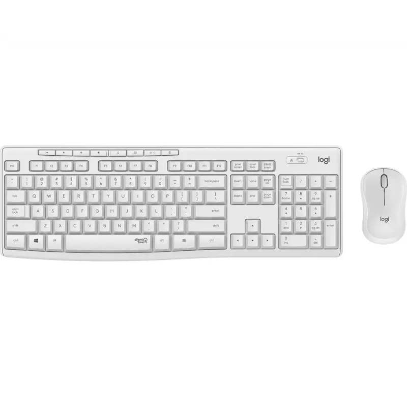Draadloze toetsenbord- en muiscombinatie Logitech MK295 Silent