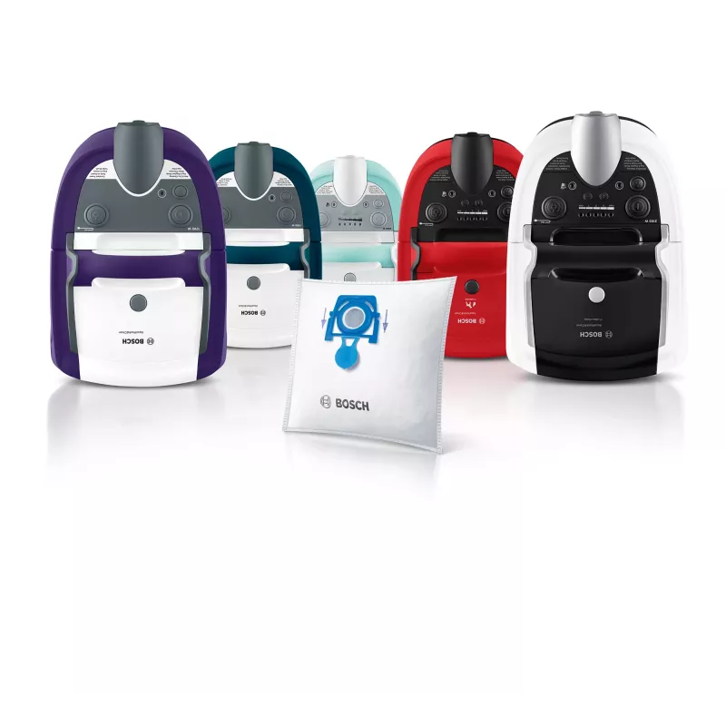 Stofzakken voor stofzuiger Bosch BBZWD4BAG, wit, 4 stuks verpakking