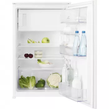 Inbouw-koelkast Electrolux LFB2AE88S1 — 278 L, vriesvak boven, 109 L koelkast, wit, omkeerbare deur, 56 cm breed