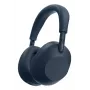 Sony WH-1000XM6 WH1000XM6L.CE7 circumauraire koptelefoon met microfoon, bedraad en draadloos, Bluetooth, USB-C, actieve ruisonderdrukking, Hi-Res, LDAC, 4-40.000 Hz, blauw