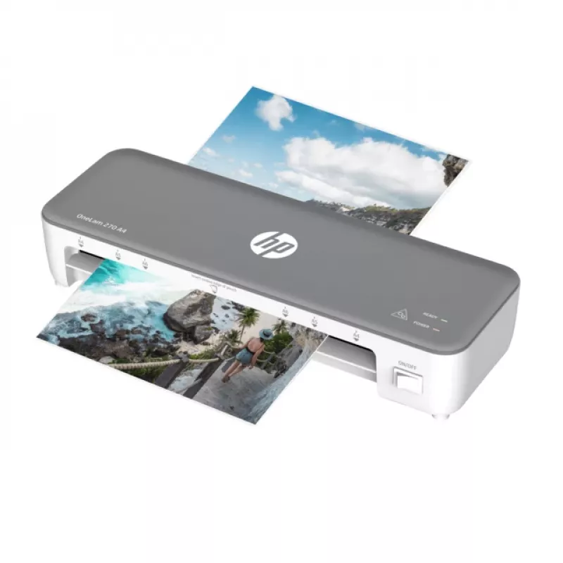 HP OneLam 270 A4 hetelamineerapparaat 270 mm/min grijs, wit