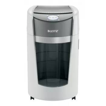 Leitz IQ OptiMax Office microsnij-papiervernietiger veiligheidsniveau P5 35L - wit