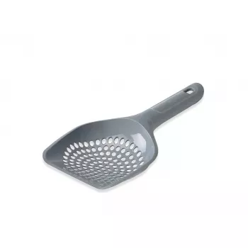 Kattenbakvulling-schep Savic Micro 225×115×45 mm kunststof voor katten, grijs