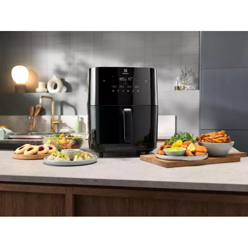 Electrolux EAF7SB enkel 6,9 L vrijstaand 1700 W heteluchtfriteuse zwart