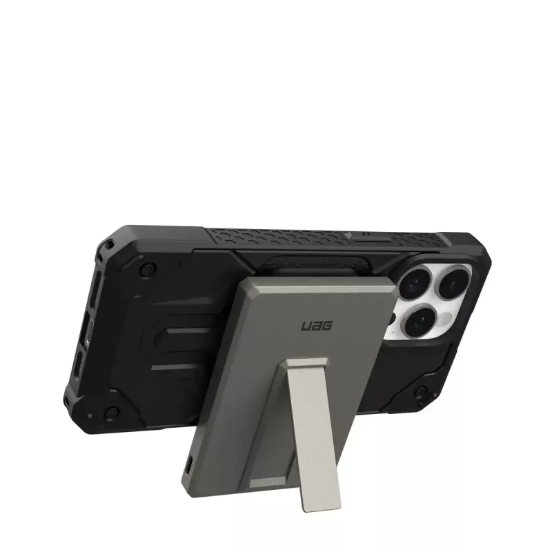 Urban Armor Gear 9B4417113636 Ultra Slim Rugged magnetische draadloze powerbank, 5000 mAh, 20 W, titanium