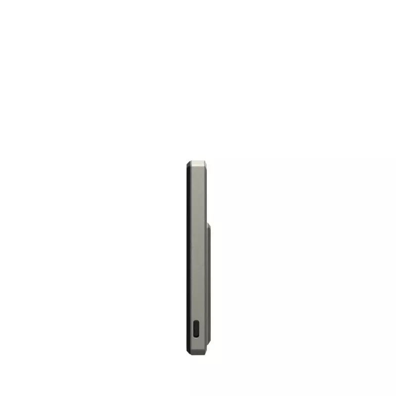 Urban Armor Gear 9B4417113636 Ultra Slim Rugged magnetische draadloze powerbank, 5000 mAh, 20 W, titanium