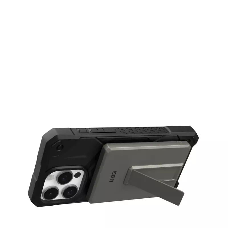 Urban Armor Gear 9B4417113636 Ultra Slim Rugged magnetische draadloze powerbank, 5000 mAh, 20 W, titanium