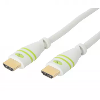 Techly 5m High Speed HDMI-kabel met Ethernet A/A M/M wit ICOC HDMI-4-050WH