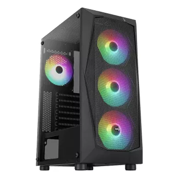 PC-behuizing Aerocool Falcon ARGB Midi Tower zwart