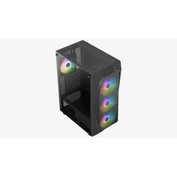 PC-behuizing Aerocool Falcon ARGB Midi Tower zwart