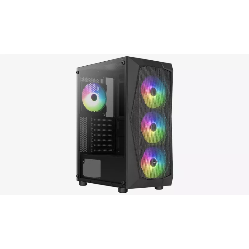 PC-behuizing Aerocool Falcon ARGB Midi Tower zwart