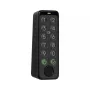 Smart deurslot SwitchBot Keypad Touch — toegang met code en vingerafdruk, zwart, CR123A-batterijen, draadloos, 38×36×112 mm