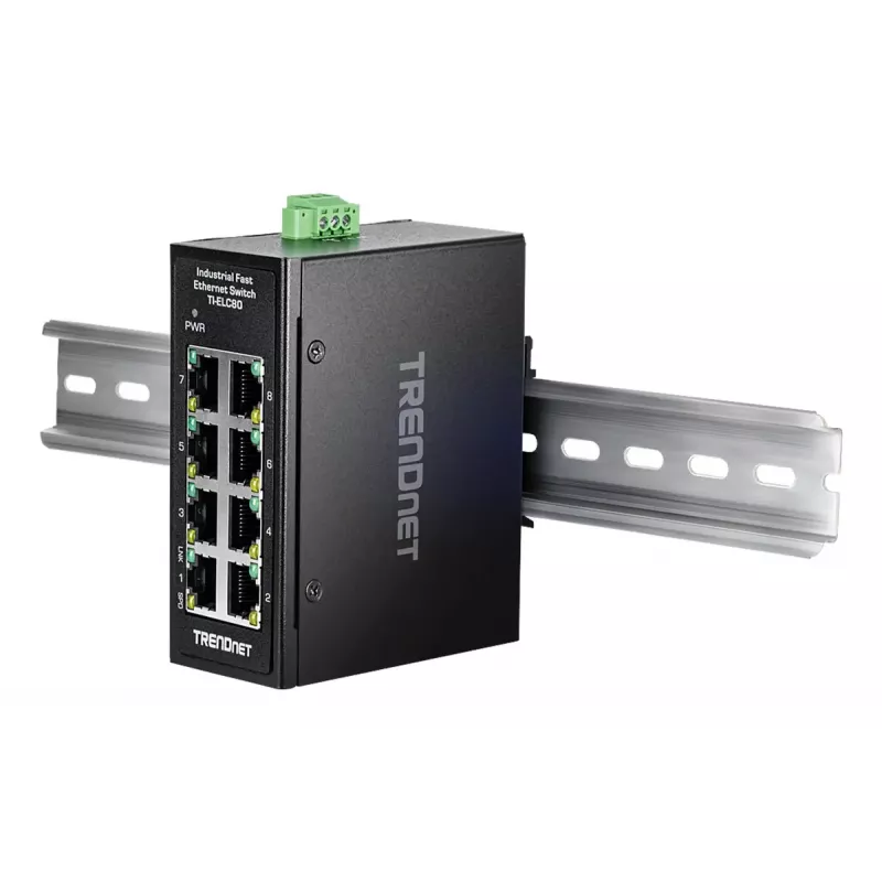 Unmanaged switch Trendnet TI-ELC80 8 poorten Fast Ethernet 10/100