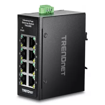 Unmanaged switch Trendnet TI-ELC80 8 poorten Fast Ethernet 10/100