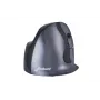 BakkerElkhuizen Evoluent D Small Wireless, rechtshandig, verticaal ontwerp, laser, RF Wireless, 3200 DPI, zwart