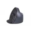 BakkerElkhuizen Evoluent D Small Wireless, rechtshandig, verticaal ontwerp, laser, RF Wireless, 3200 DPI, zwart