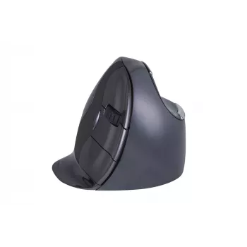 BakkerElkhuizen Evoluent D Small Wireless, rechtshandig, verticaal ontwerp, laser, RF Wireless, 3200 DPI, zwart
