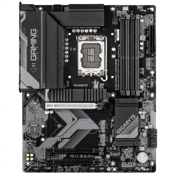 GIGABYTE B760 GAMING X DDR4 GEN5 moederbord – ondersteunt Intel Core CPU's van de 14e generatie, 8+1+1 fasen VRM, tot 5333 MHz DDR4 (OC), 3x PCIe 4.0 M.2, 2,5 GbE LAN, USB 3.2 Gen 2