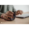BakkerElkhuizen Evoluent D Medium, rechtshandig, verticaal ontwerp, laser, USB Type-A, 3200 DPI, zwart
