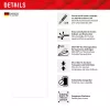 Displex beeldschermbeschermfolie (10H) voor Samsung Galaxy S22+/S23+, Eco-montageframe, krasvast
