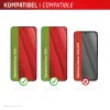 Displex Full Cover Screen Protector (10H) voor Samsung Galaxy S24+/S25+, Eco-montageframe, Full Cover