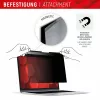 Displex PRIVACY SAFE magnetische 2-weg privacyfilter voor MacBook Air 13,6